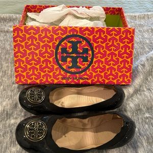 Tory Burch Patent Leather Ballet Flats